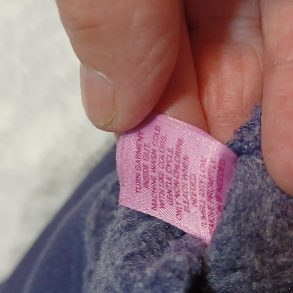 Womans Pink Penn State Purple & Silver  Hoodie Sweat Shirt XS - Picture 6 of 12